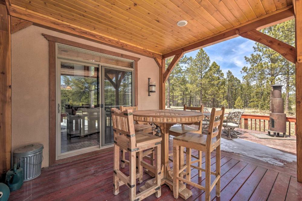 Grand Angel Fire Retreat with Hot Tub and Fire Pit!
